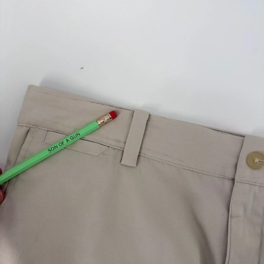 Nike Golf Tour Performance Dri-FIT Shorts Tan Beige Mens 36‎ Active Sporty